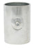 Leg Socket, Zinc Plated, for 1⅝" Round Tubing, 2⅝" Tall, No Flare