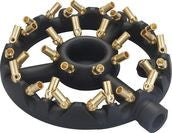 Jet Burner, Round Shape, 32 Tips